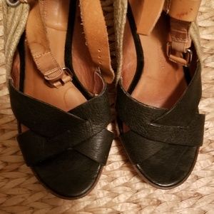 Wedge heel sandals